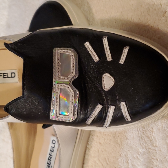 Karl Lagerfeld Paris mules size 6 med - Picture 7 of 8